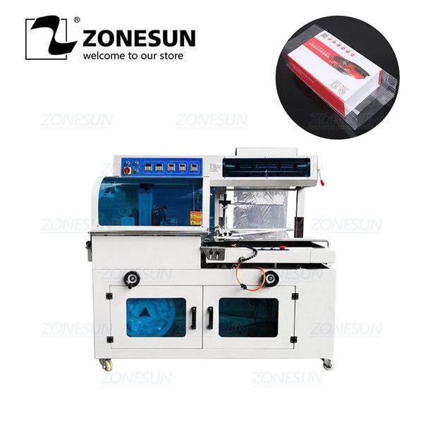 zonesun zs450f sealing cutting machine automatic shrink film wrapping cosmetics book drink software packaging machine
zonesun zs450f sealing cutting machine automatic shrink film wrapping cosmetics book drink software packaging machine