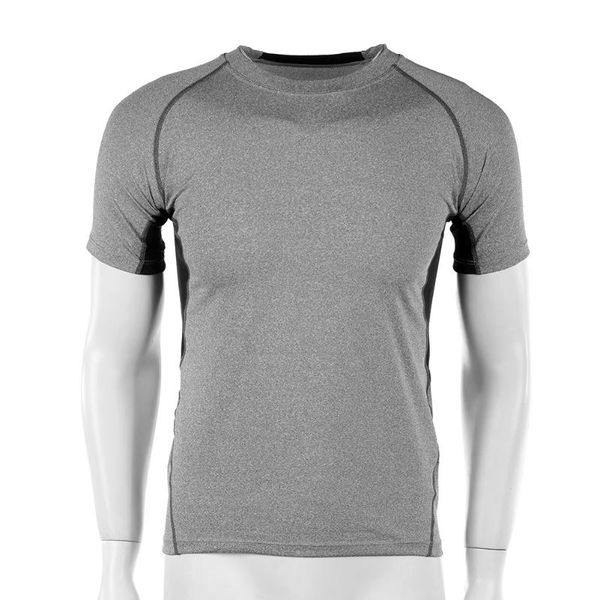 men tight sports underwear short sleeve fast dry breathable absorb sweat running shirts gym fitness weight lifting t-shirt top, Gray;blue
men tight sports underwear short sleeve fast dry breathable absorb sweat running shirts gym fitness weight lifting t-shirt top, Gray;blue