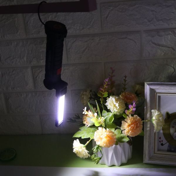 portable lanterns 5 mode cob led work light torch usb rechargeable magnetic 667a
portable lanterns 5 mode cob led work light torch usb rechargeable magnetic 667a
