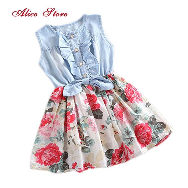 girls dresses lovely kid girls jean denim bow flower ruffled dress sundress clothing costume, Red;yellow
girls dresses lovely kid girls jean denim bow flower ruffled dress sundress clothing costume, Red;yellow