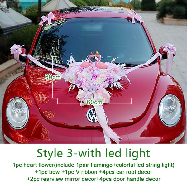 wedding artificial flowers with flamingo led light car decoration diy silk flower valentine's day set wedding wreath party decor
wedding artificial flowers with flamingo led light car decoration diy silk flower valentine's day set wedding wreath party decor