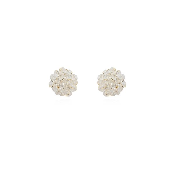 2020 new tide temperament crystal earrings korean super fairy flower earrings wild high-end ladies gifts, Silver
2020 new tide temperament crystal earrings korean super fairy flower earrings wild high-end ladies gifts, Silver