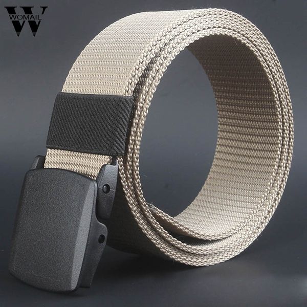 casual wild men canvas belt hypoallergenic metal plastic automatic buckle belts amazing june17, Black;brown
casual wild men canvas belt hypoallergenic metal plastic automatic buckle belts amazing june17, Black;brown