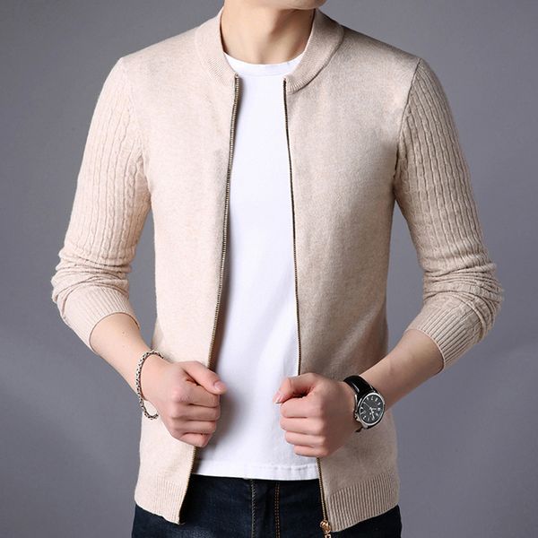 men's sweaters fashion 2021 spring autumn men wool cardigan man clothing, White;black
men's sweaters fashion 2021 spring autumn men wool cardigan man clothing, White;black