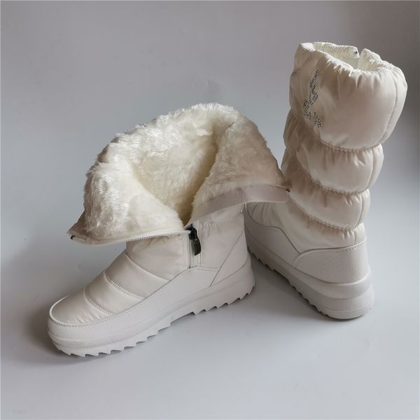 flats plush fur snow boots women 2020 winter boot shoes round toe mid-calf boots warm platforms casual black white shoes woman 200916
flats plush fur snow boots women 2020 winter boot shoes round toe mid-calf boots warm platforms casual black white shoes woman 200916