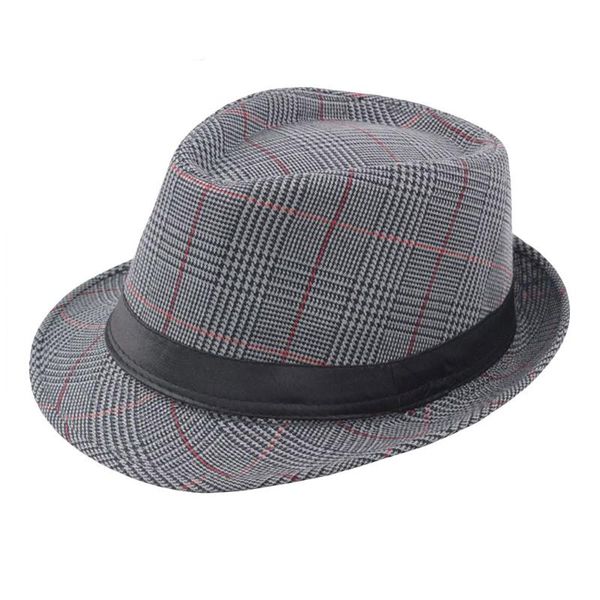 wide brim hats jazz cap simple flat hat trilby beach sun straw band sunhat men's, Blue;gray
wide brim hats jazz cap simple flat hat trilby beach sun straw band sunhat men's, Blue;gray