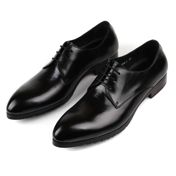 fashion men shoes cowhide leather shoes pure leather business dress work chaussure homme, Black
fashion men shoes cowhide leather shoes pure leather business dress work chaussure homme, Black