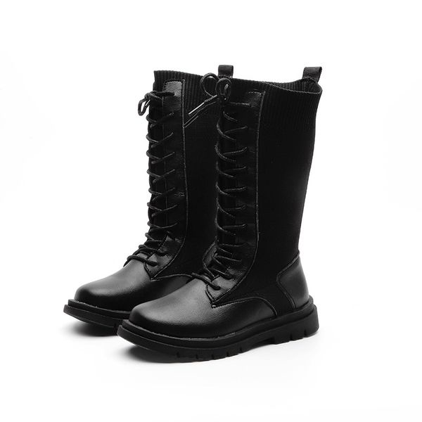 spring autumn kids boots for girl high black children girl boots korean style casual shoes fashion kids boot, Black;grey
spring autumn kids boots for girl high black children girl boots korean style casual shoes fashion kids boot, Black;grey