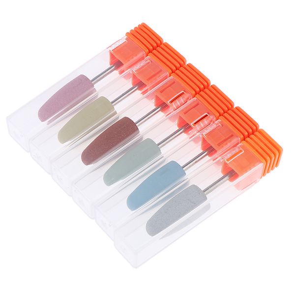 6pcs/kit nail art silicone sanding drill bit gel polish removal file polisher cutter
6pcs/kit nail art silicone sanding drill bit gel polish removal file polisher cutter
