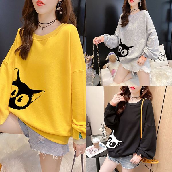 женская 2020 новый студент толстовка sweatshirttop фуфайки топ женские шляпы свободной осенью тонкие плюсами пальто модно похудение ov1lz, Black
женская 2020 новый студент толстовка sweatshirttop фуфайки топ женские шляпы свободной осенью тонкие плюсами пальто модно похудение ov1lz, Black