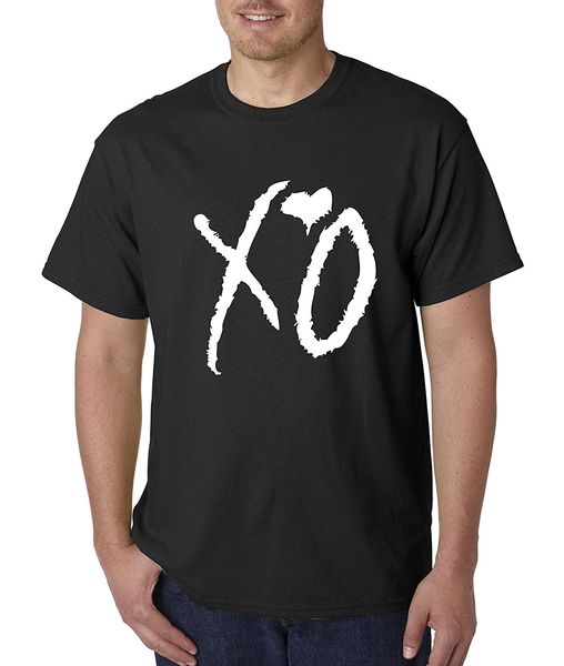 2019 fashion t-shirt xo the weeknd heart weekend whiteout tee shirt