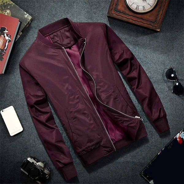 men's jackets 2021 brand mens bomber jacket thin men baseball coat solid color casual overcoat for male clothing, Black;brown
men's jackets 2021 brand mens bomber jacket thin men baseball coat solid color casual overcoat for male clothing, Black;brown