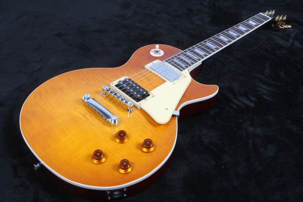 custom standard honeyburst flamed maple electric guitar chrome hardware china made guitars ing
custom standard honeyburst flamed maple electric guitar chrome hardware china made guitars ing