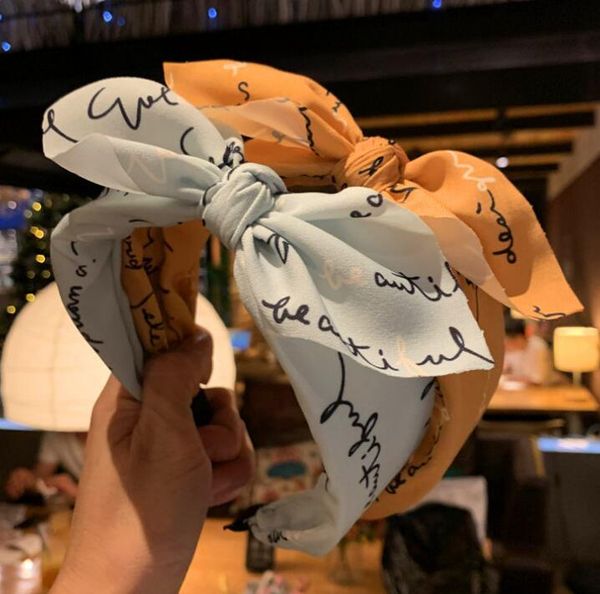 new hairband female rabbit ears bowknot headdress simple boadsided pressure hairband headband creative fashion headdress, Silver
new hairband female rabbit ears bowknot headdress simple boadsided pressure hairband headband creative fashion headdress, Silver