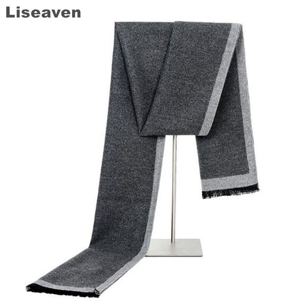 liseaven new winter men warm scarf fashion casual muffler shawls men's scarves 180*30cm, Blue;gray
liseaven new winter men warm scarf fashion casual muffler shawls men's scarves 180*30cm, Blue;gray