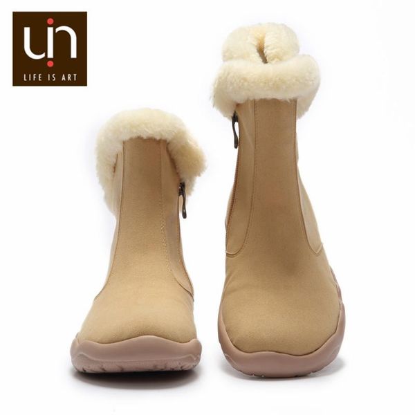 uin hakkar series warm autumn/winter boots women fur fashion boots black/khaki color ladies casual flat shoes lightweight
uin hakkar series warm autumn/winter boots women fur fashion boots black/khaki color ladies casual flat shoes lightweight