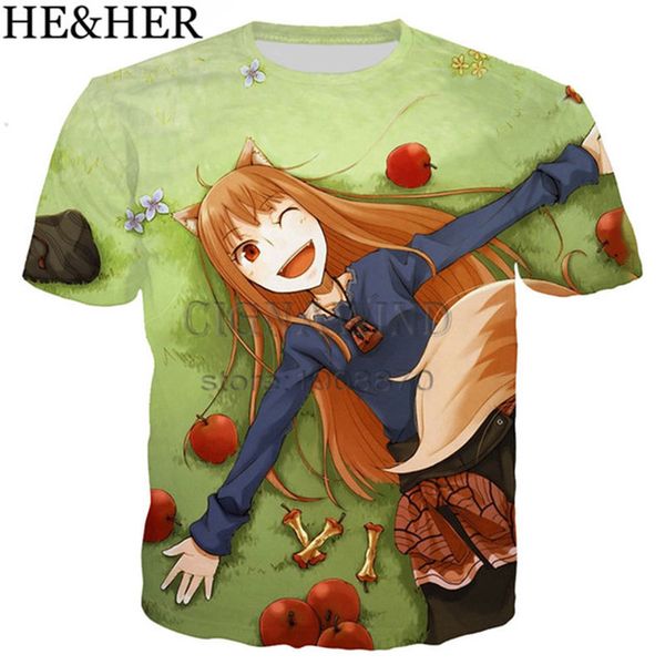 new anime spice and wolf cute girl favorite 3d print shirts funny funny humor men clothing
new anime spice and wolf cute girl favorite 3d print shirts funny funny humor men clothing
