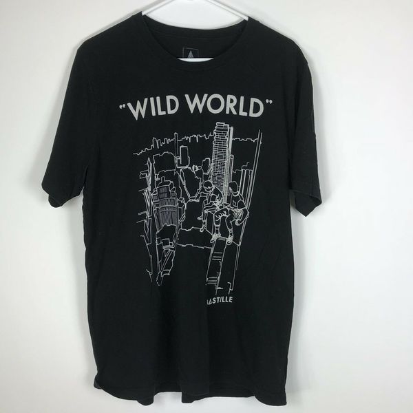 bastille mens womens sz xl wild world black 2017 concert t-shirt tee b25 t-shirt men summer
bastille mens womens sz xl wild world black 2017 concert t-shirt tee b25 t-shirt men summer