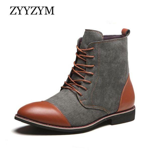 boots zyyzym men spring autumn casual shoes cowboy mens oxfords fashion leather zapatos de hombre, Black
boots zyyzym men spring autumn casual shoes cowboy mens oxfords fashion leather zapatos de hombre, Black