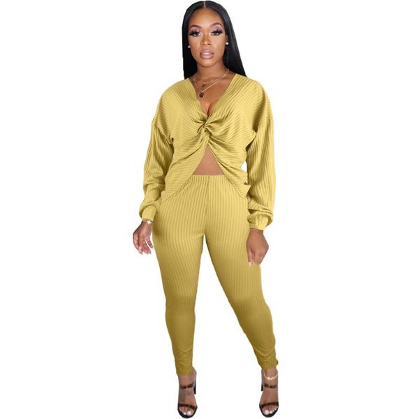 casual solid two piece sets women v neck long sleeve and skinny pants set 2021 spring autumn tracksuit 2 piece outfits, Gray
casual solid two piece sets women v neck long sleeve and skinny pants set 2021 spring autumn tracksuit 2 piece outfits, Gray