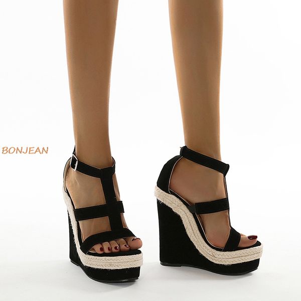 dress shoes summer women high heel sandals super fashion buckle strap ladies peep toe solid big size, Black
dress shoes summer women high heel sandals super fashion buckle strap ladies peep toe solid big size, Black