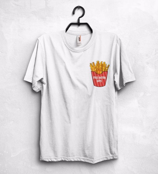 new tee shirt fries before guys t shirt cool gyms club party clubbing food summer t-shirt
new tee shirt fries before guys t shirt cool gyms club party clubbing food summer t-shirt