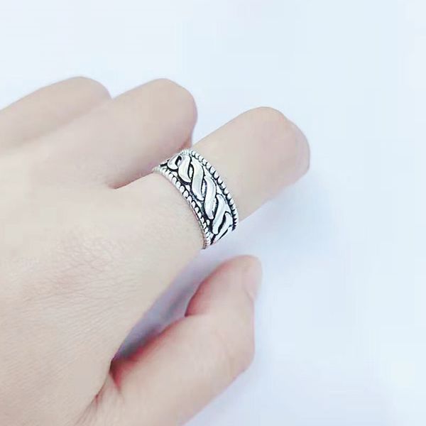 luxury fashion charming twist rope wave thai silver color ring opening ring jewelry for women men, Slivery;golden
luxury fashion charming twist rope wave thai silver color ring opening ring jewelry for women men, Slivery;golden