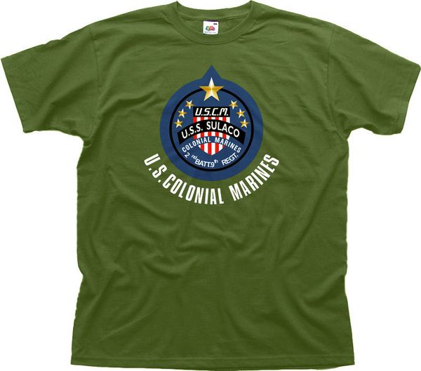 2019 100% cotton aliens colonial marines weyland yutani - uss sulaco green t-shirt summer tee shirt summer tee shirt
2019 100% cotton aliens colonial marines weyland yutani - uss sulaco green t-shirt summer tee shirt summer tee shirt