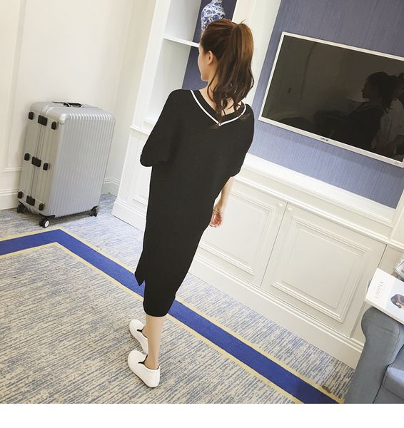 2020 summer v neck side splits white maternity dress elegant maternity clothes for pregnant women black pregnancy clothing
2020 summer v neck side splits white maternity dress elegant maternity clothes for pregnant women black pregnancy clothing