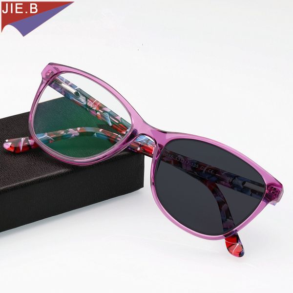 2020 fashion women cat eye acetate eyeglasses frame transition sun pchromic reading glasses, White;black
2020 fashion women cat eye acetate eyeglasses frame transition sun pchromic reading glasses, White;black