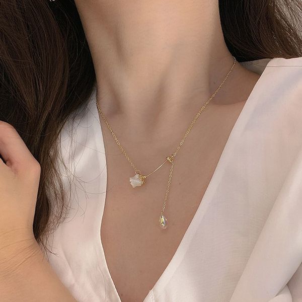 pendant necklaces handmade shell flower necklace beauty gold plated charm valentine gifts women fashion white rose jewelry, Silver
pendant necklaces handmade shell flower necklace beauty gold plated charm valentine gifts women fashion white rose jewelry, Silver