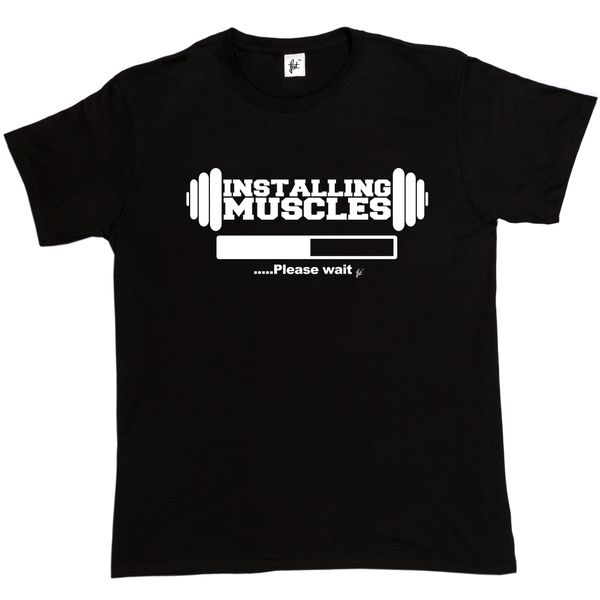 installing muscles please wait weight traininger mens t-shirt print t shirt fashion short sleeve novelty o-neck
installing muscles please wait weight traininger mens t-shirt print t shirt fashion short sleeve novelty o-neck