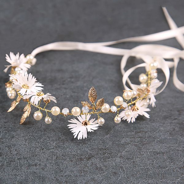 fashion bride headpiece crown headband headwear pearl wedding headdress handmade romantic flower tiaras hair jewelry accessories, Golden;silver
fashion bride headpiece crown headband headwear pearl wedding headdress handmade romantic flower tiaras hair jewelry accessories, Golden;silver