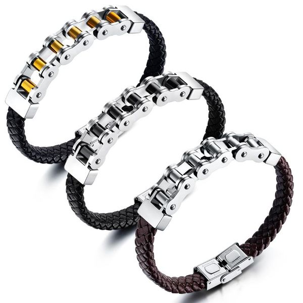 charm bracelets fate love fashion jewelry trendy punk male men statement bracelet bangles black pu leather wristlet, Golden;silver
charm bracelets fate love fashion jewelry trendy punk male men statement bracelet bangles black pu leather wristlet, Golden;silver