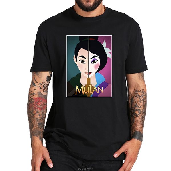 eu size 100% t shirt mulan graphic design t-shirt comfortable round collar camisetas
eu size 100% t shirt mulan graphic design t-shirt comfortable round collar camisetas