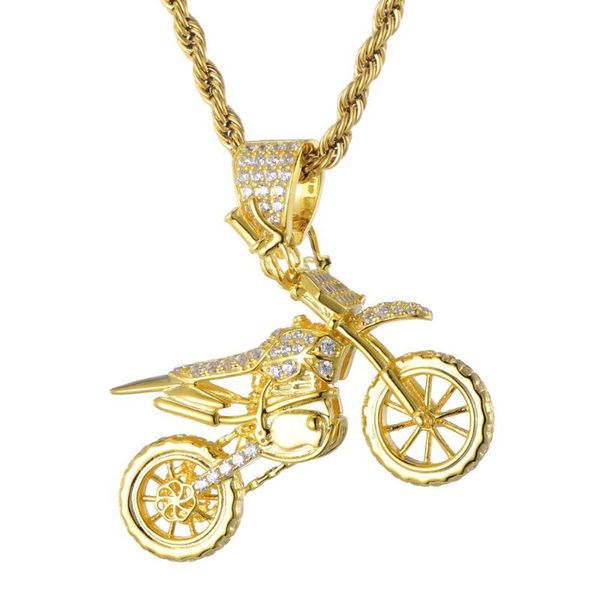 pendant necklaces men hip hop czircon iced out bling motorcycle fashion rapper jewelry gold drop, Silver
pendant necklaces men hip hop czircon iced out bling motorcycle fashion rapper jewelry gold drop, Silver