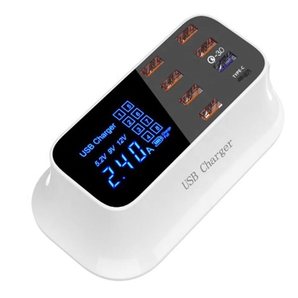 vnew sell multifunction 8.0a 6usb qc3.0 type-c quick charge 3.0 led display usb charger for for xiaomi huawei mobile phone
vnew sell multifunction 8.0a 6usb qc3.0 type-c quick charge 3.0 led display usb charger for for xiaomi huawei mobile phone