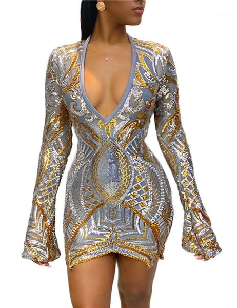 neck long sleeve mini dresses for women see through bodycon party dresses high waist womens sequins slim dress v, White;black
neck long sleeve mini dresses for women see through bodycon party dresses high waist womens sequins slim dress v, White;black