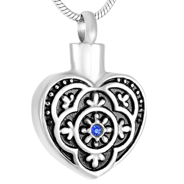 crystal in classic pattern heart pendant necklace cremation jewelry ash urn keepsake dog cat memorial jewelry women gift, Silver
crystal in classic pattern heart pendant necklace cremation jewelry ash urn keepsake dog cat memorial jewelry women gift, Silver