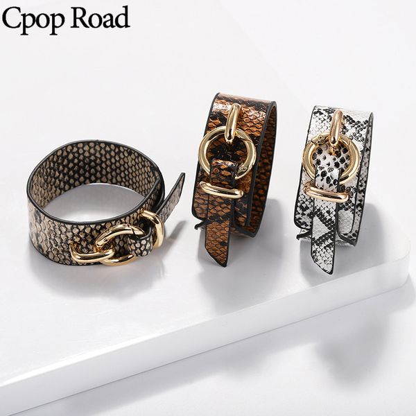 cpop leopard leather bracelet for women snake print metal statement winter fall trendy bangle hairy multicolor leather accessory, Golden;silver
cpop leopard leather bracelet for women snake print metal statement winter fall trendy bangle hairy multicolor leather accessory, Golden;silver