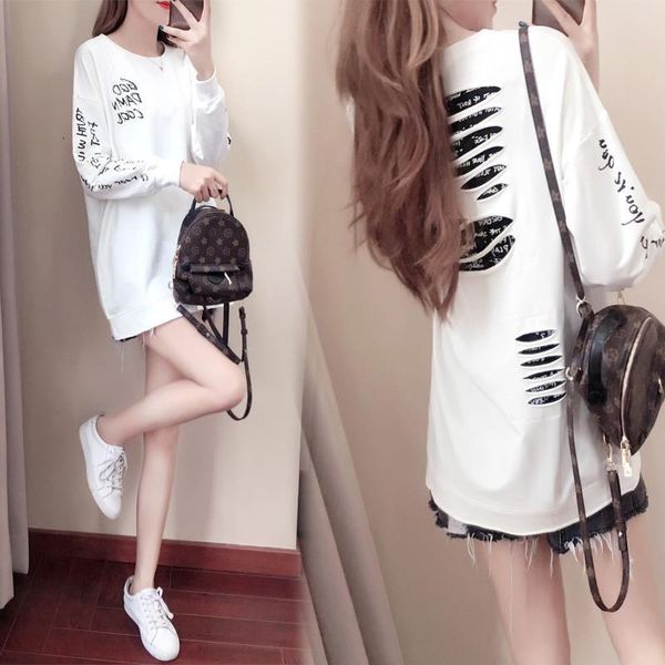 2020 new korean spring autumn women's loose dress casual girls hoodies & sweatershirts women long-sleeved dress a938, Black
2020 new korean spring autumn women's loose dress casual girls hoodies & sweatershirts women long-sleeved dress a938, Black
