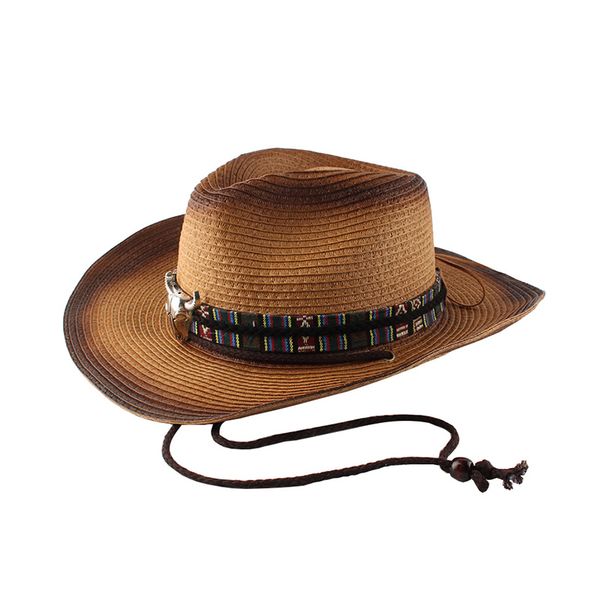 wide brim hats fashion big western cowboy for women spring and summer style curly cow head sunscreen straw hat sombreros de mujer, Blue;gray
wide brim hats fashion big western cowboy for women spring and summer style curly cow head sunscreen straw hat sombreros de mujer, Blue;gray