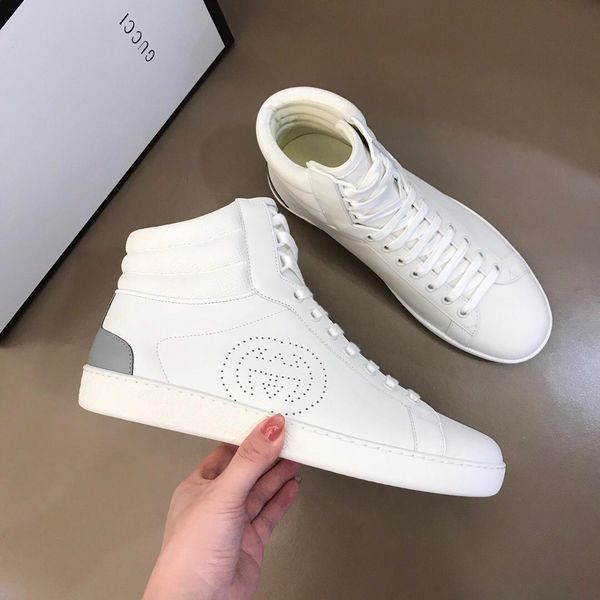 latest real leather luxury highest quality 5.5-11 high sneakers men shoes chaussures de designer sports loafers running martin platform, Black
latest real leather luxury highest quality 5.5-11 high sneakers men shoes chaussures de designer sports loafers running martin platform, Black