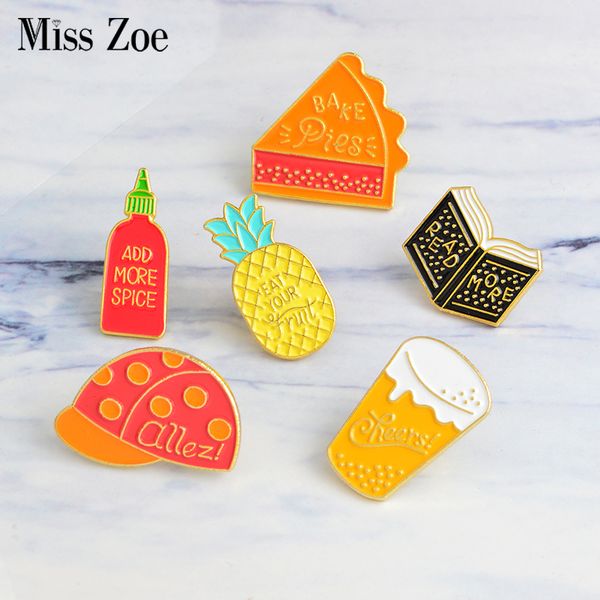children's cap pizza beer read more book spice pineapple enamel pin fruit brooch icons lapel badge button pin gift for kids girl, Gray
children's cap pizza beer read more book spice pineapple enamel pin fruit brooch icons lapel badge button pin gift for kids girl, Gray