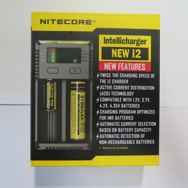 nitecore i2 universal charger for 16340 18650 14500 26650 battery e cigarette 2 in 1 muliti function intellicharger rechargeable
nitecore i2 universal charger for 16340 18650 14500 26650 battery e cigarette 2 in 1 muliti function intellicharger rechargeable