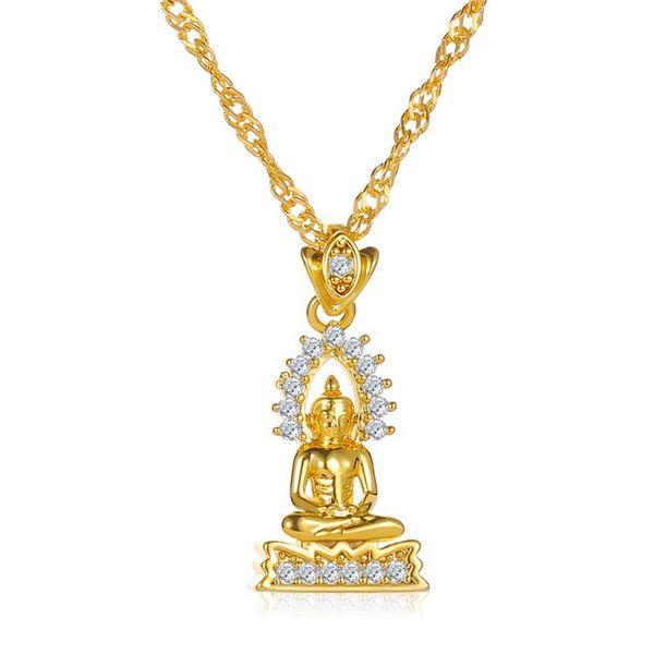 pendant necklaces selling thailand gold-plated buddha necklace nepal buddhist believers men and women decorations jewelry, Silver
pendant necklaces selling thailand gold-plated buddha necklace nepal buddhist believers men and women decorations jewelry, Silver