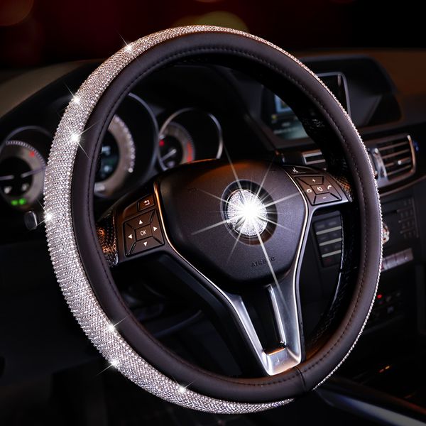 breakfast at tiffany's crystal drill car steering wheel cover leather cover car accessories box car styling round size 38cm dedicated
breakfast at tiffany's crystal drill car steering wheel cover leather cover car accessories box car styling round size 38cm dedicated