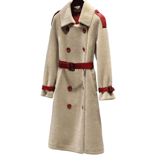 women's fur & faux denny& coat sheepskin shearling jacket winter long trench women overcoat luxury thicken warm, Black
women's fur & faux denny& coat sheepskin shearling jacket winter long trench women overcoat luxury thicken warm, Black