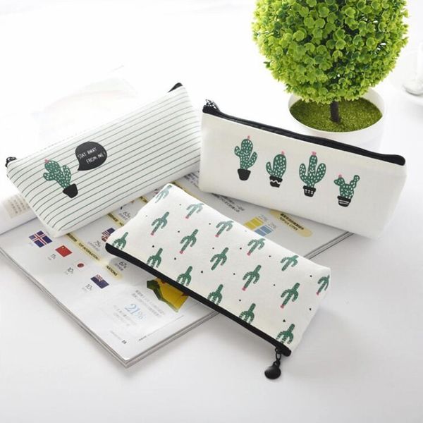 cactus simple style pencil case office stationery and school supplies high capacity canvas material pencil bag 1pcs
cactus simple style pencil case office stationery and school supplies high capacity canvas material pencil bag 1pcs