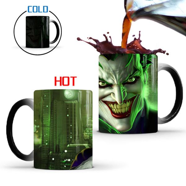 new 350ml 4 styles terror joker mug cold heat clown color changing magic mug milk cups new year gift for friends
new 350ml 4 styles terror joker mug cold heat clown color changing magic mug milk cups new year gift for friends